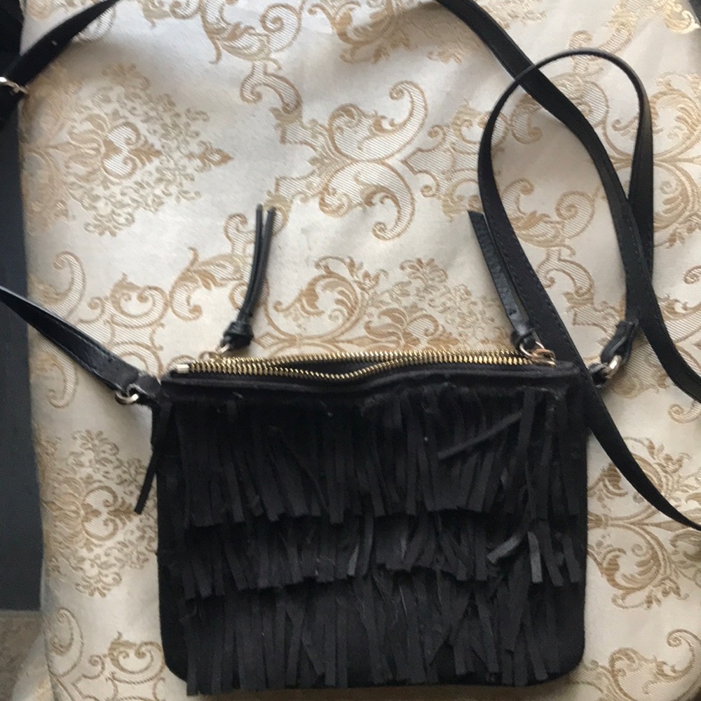 Fringe crossbody bag